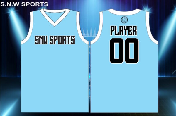 Basketball Jerseys (Blue)